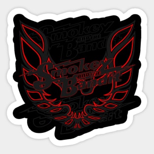 Smokey and the Bandit Legends Never Die Sticker